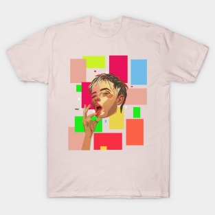 Funky portrait design, T-shirt design T-Shirt